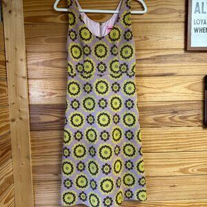Kate Spade Geo Floral Jacquard dress